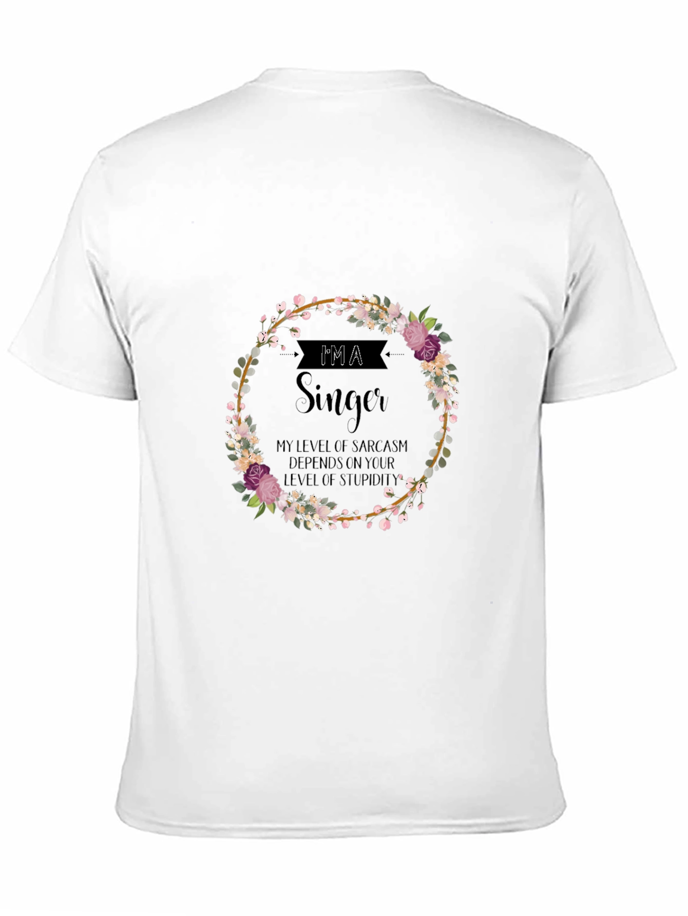 Im A Singer Sarcastic T-Shirt