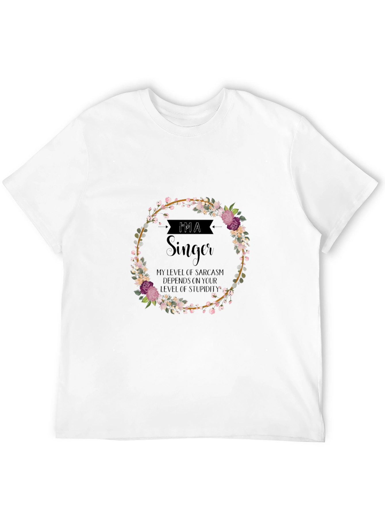 Im A Singer Sarcastic T-Shirt