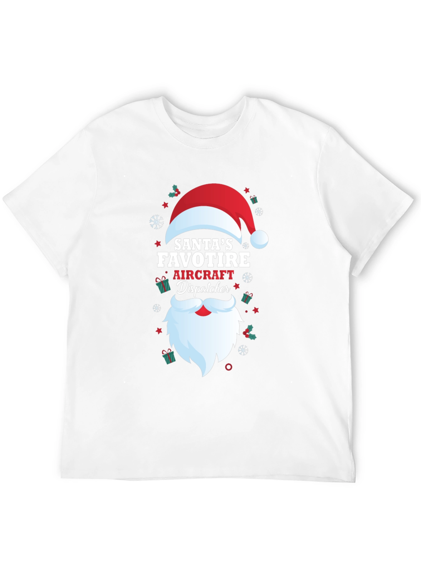 Santas Favorite Aircraft Dispatcher T-Shirt