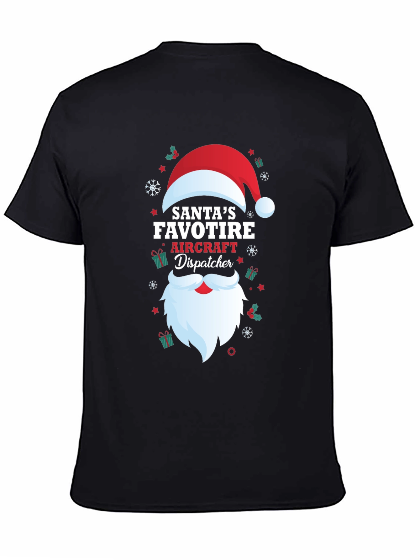 Santas Favorite Aircraft Dispatcher T-Shirt