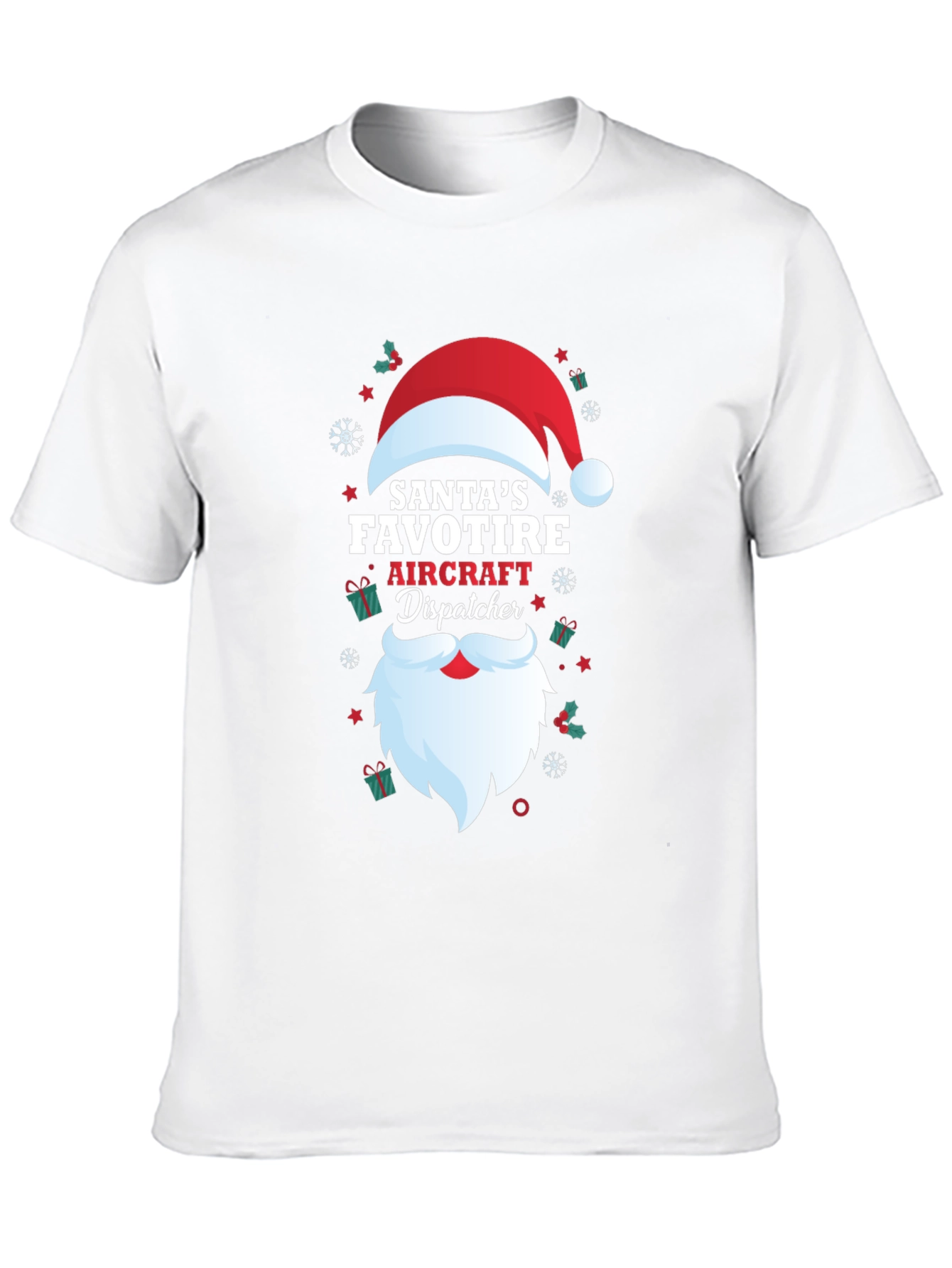 Santas Favorite Aircraft Dispatcher T-Shirt