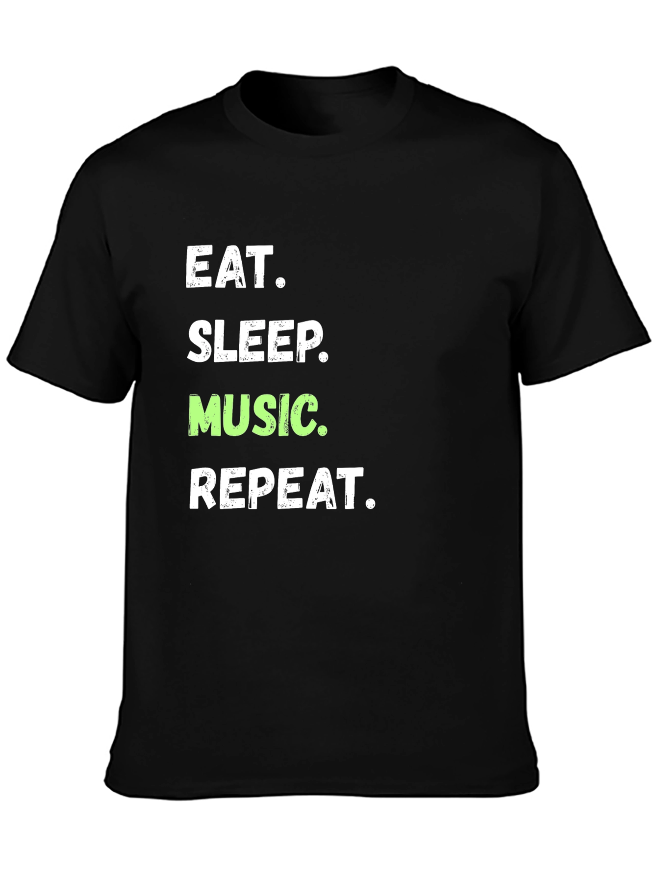 Eat Sleep Music Repeat Graphic Tee