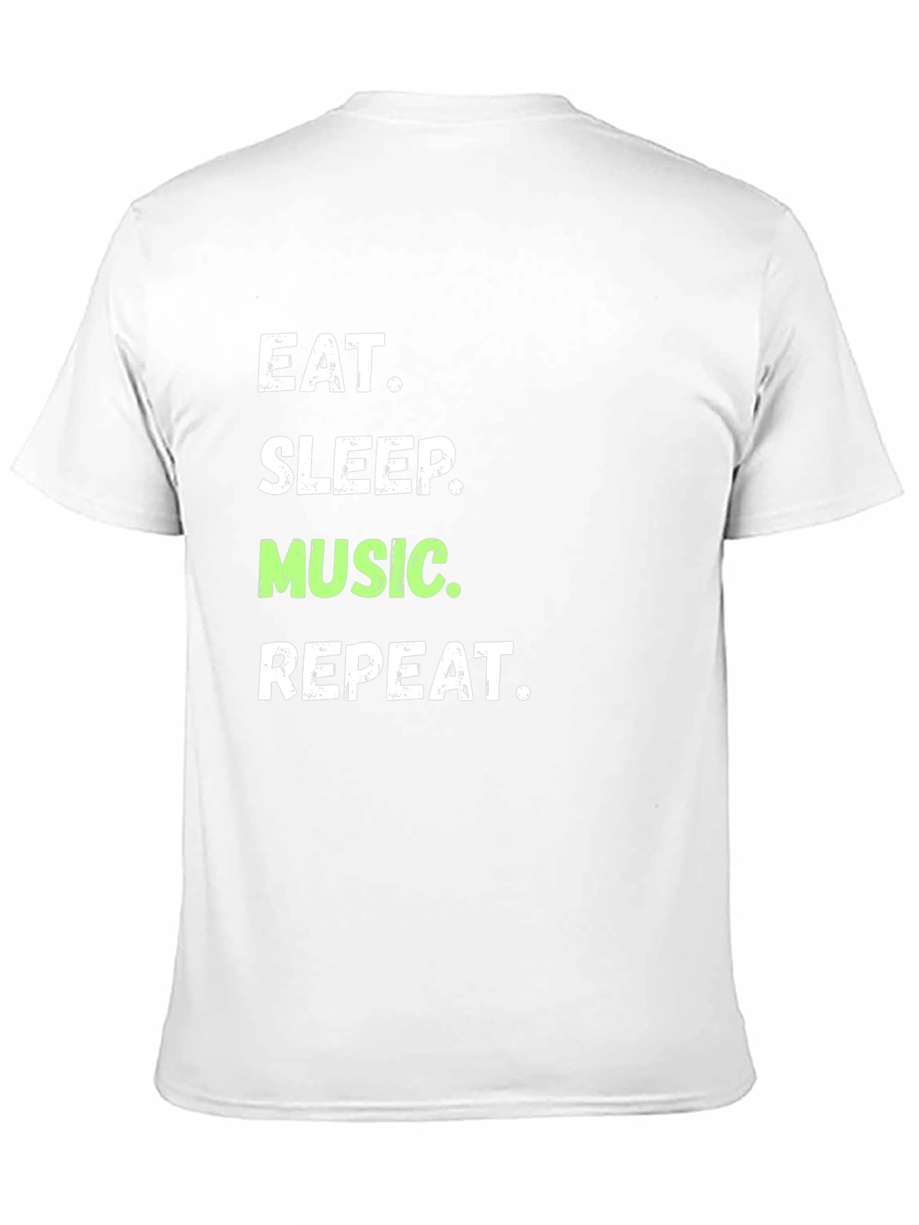 Eat Sleep Music Repeat Graphic Tee