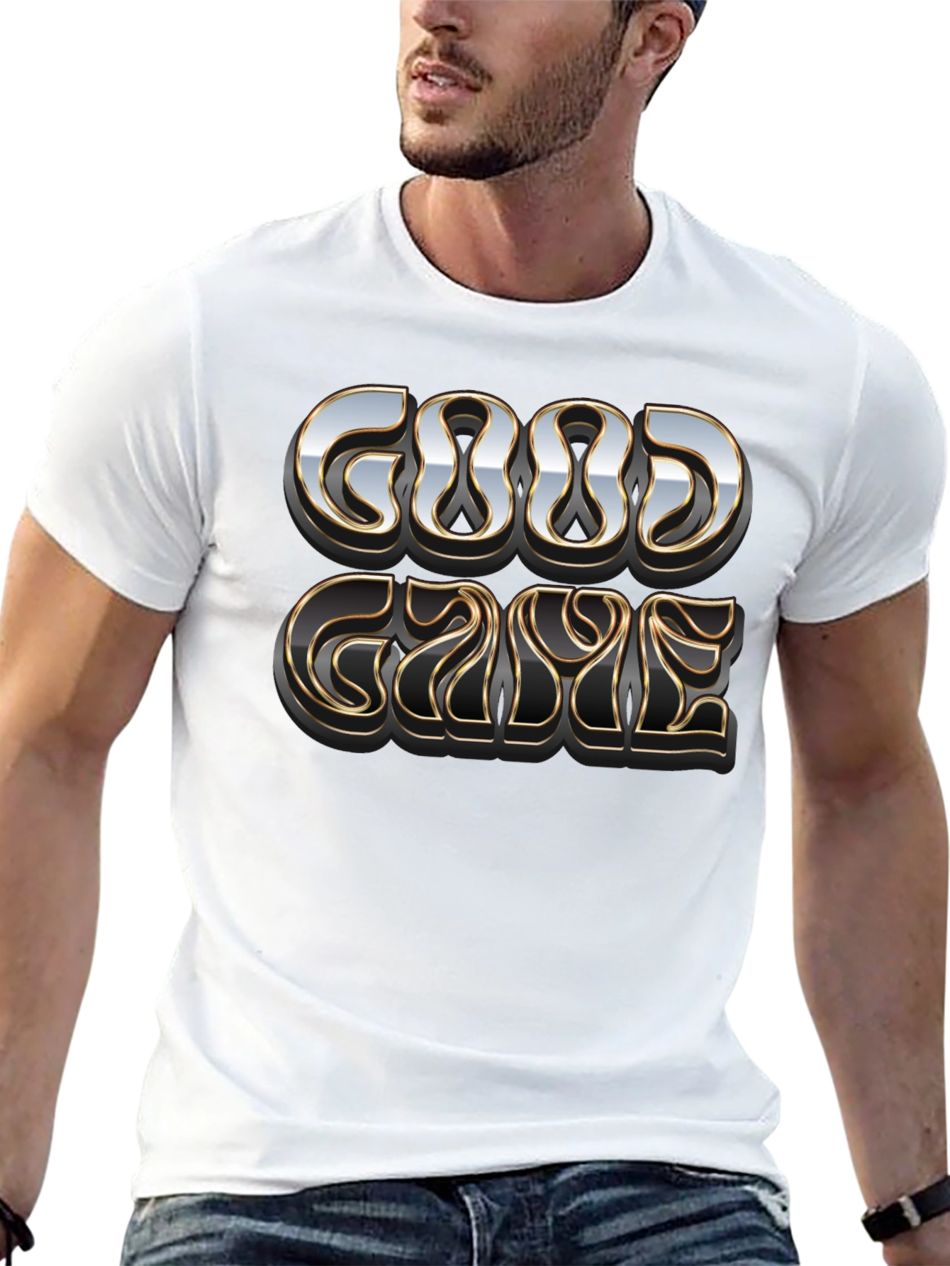 Good Game Graphic T-Shirt - Black