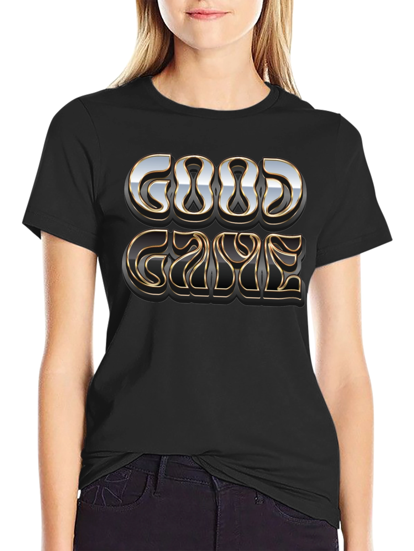 Good Game Graphic T-Shirt - Black