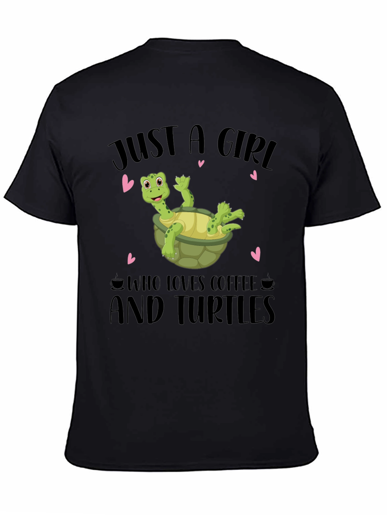 Just A Girl Who Loves Coffee & Turtles T-Shirt