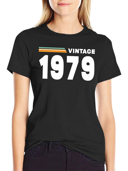 Vintage 1979 Graphic Print T-Shirt