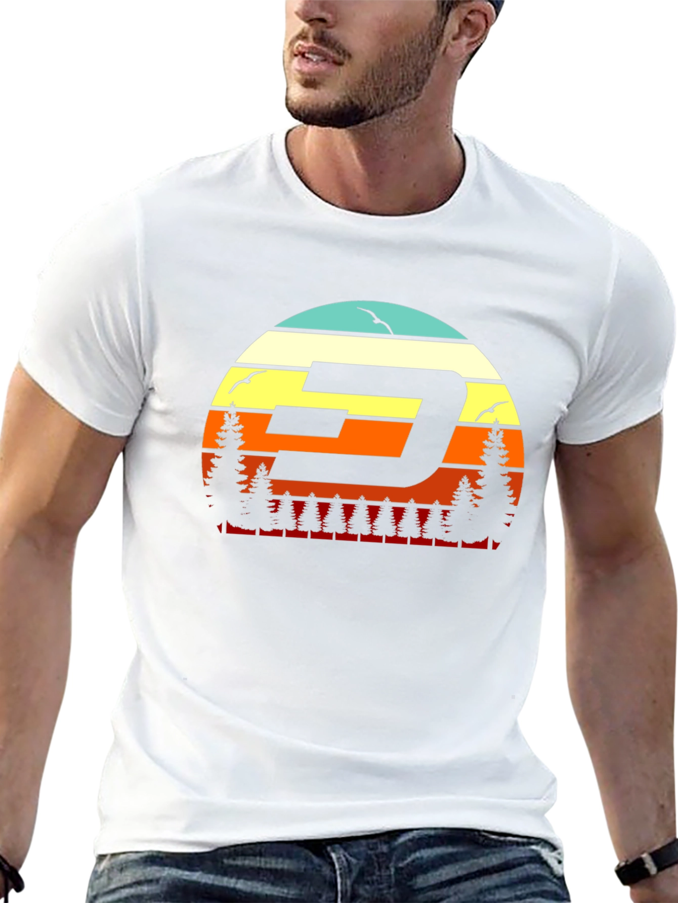 Retro Style Graphic Tee - Outdoor Adventure