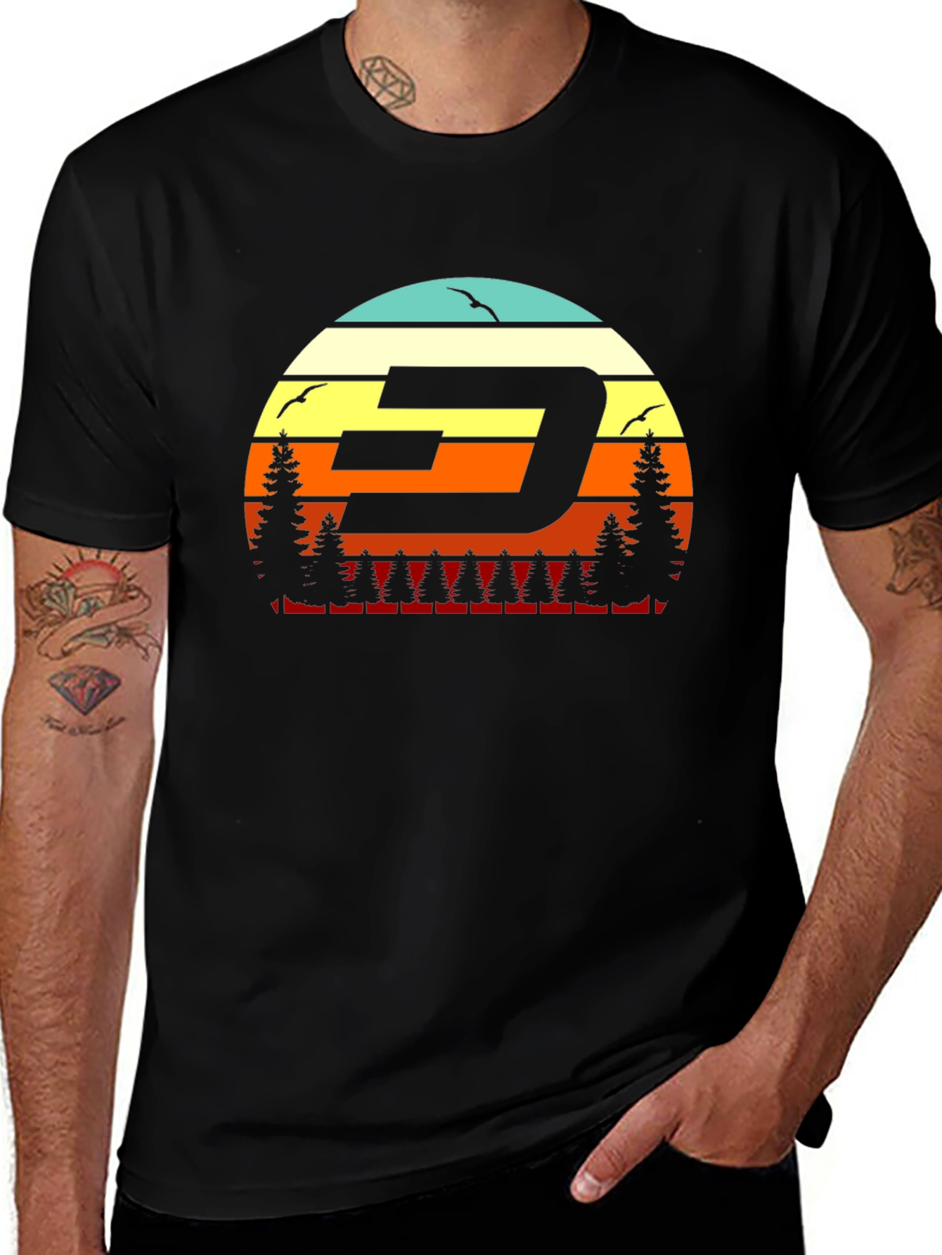 Retro Style Graphic Tee - Outdoor Adventure