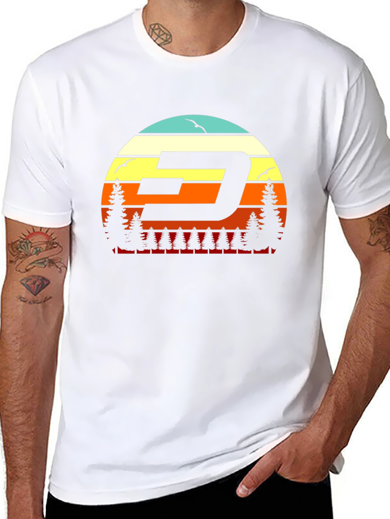 Retro Style Graphic Tee - Outdoor Adventure