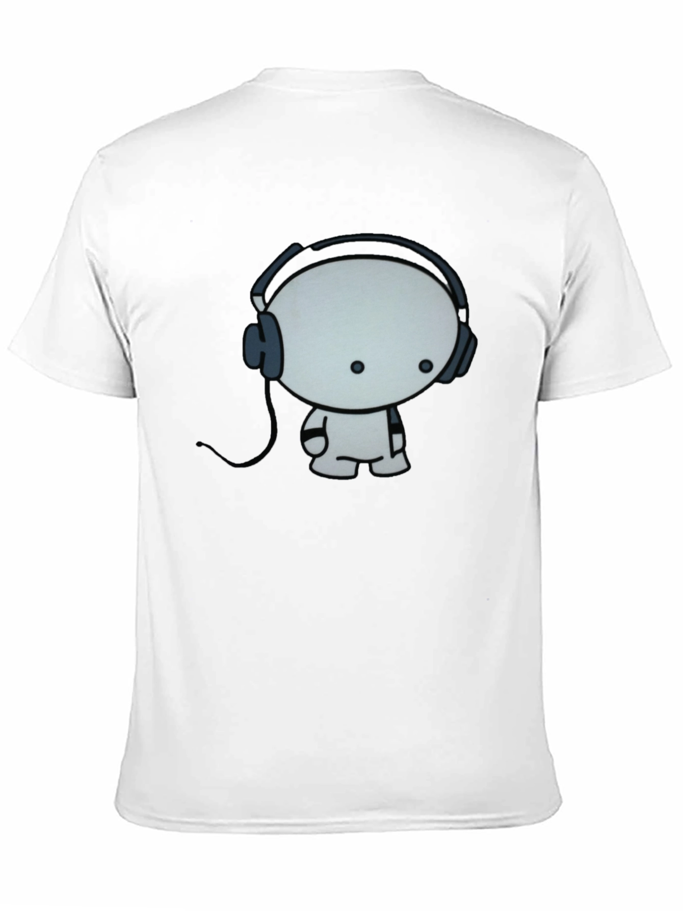 Cool Cartoon Character Graphic Black T-Shirt
