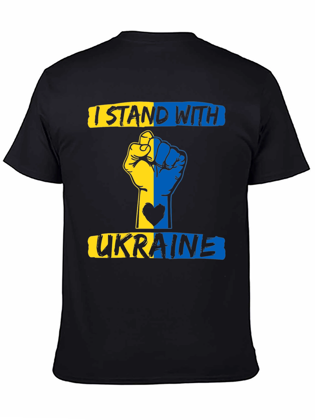 I Stand With Ukraine Support T-Shirt