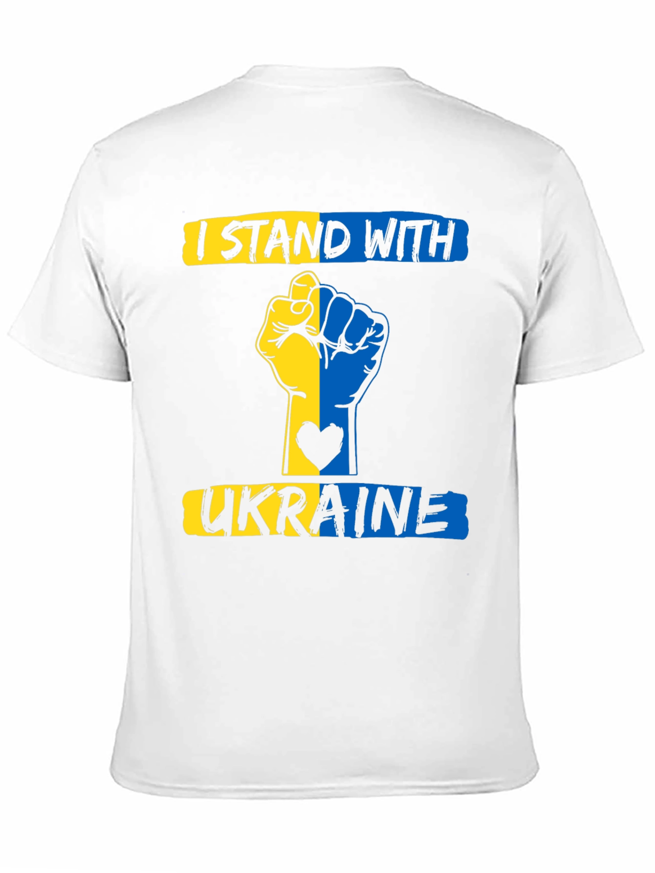 I Stand With Ukraine Support T-Shirt