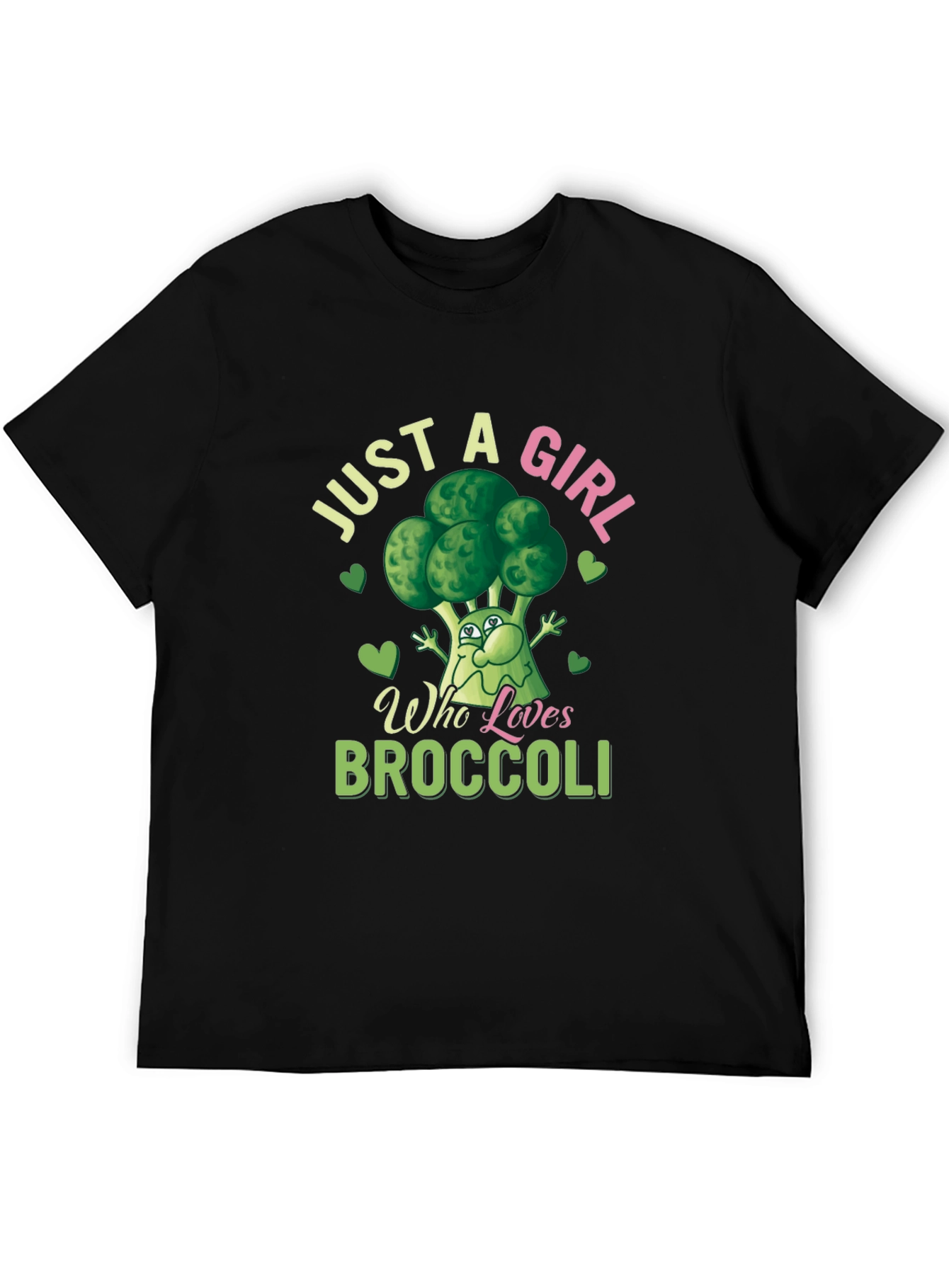 Just a Girl Who Loves Broccoli T-Shirt
