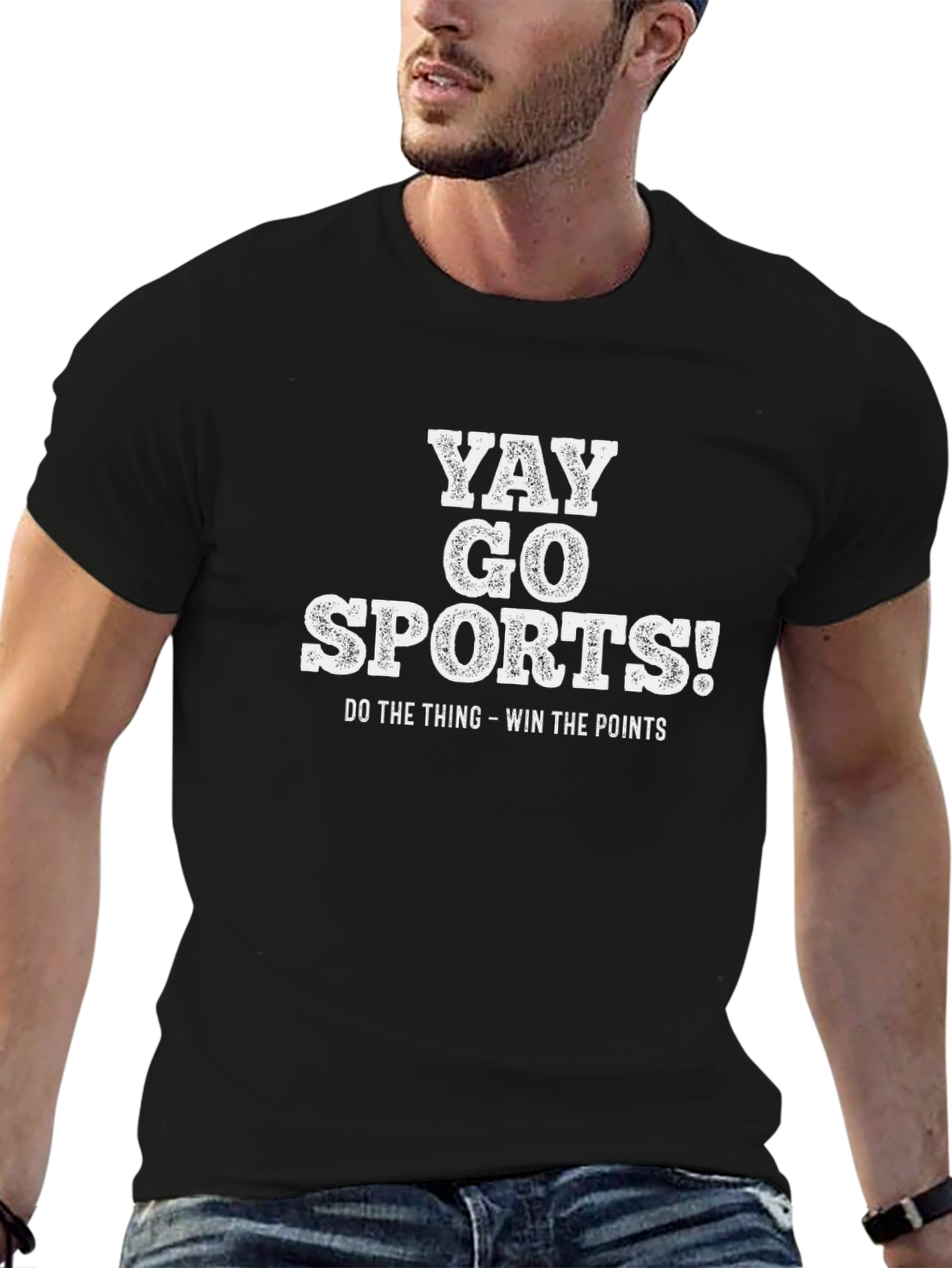 Yay Go Sports T-Shirt - Funny Slogan Tee