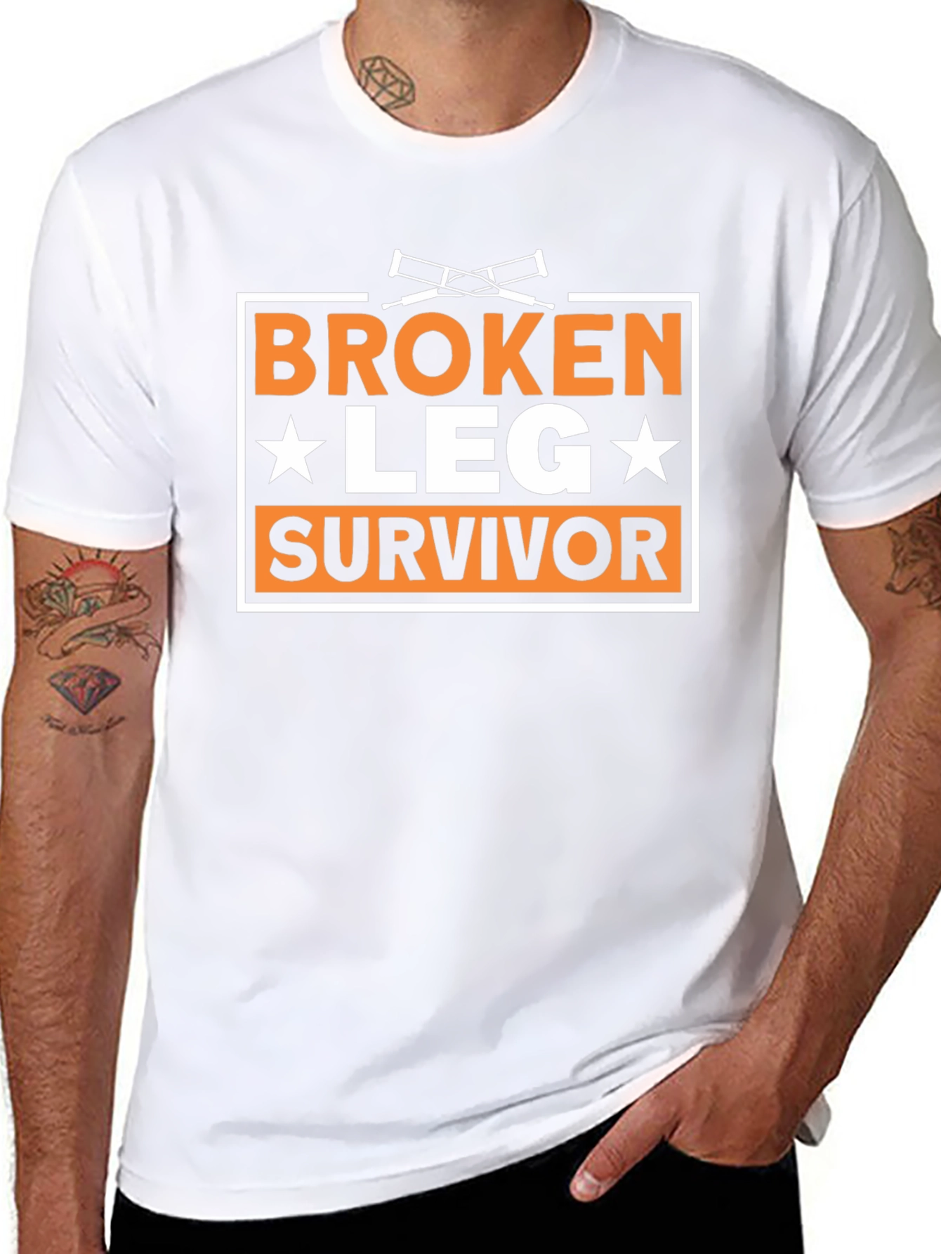 Broken Leg Survivor T-Shirt