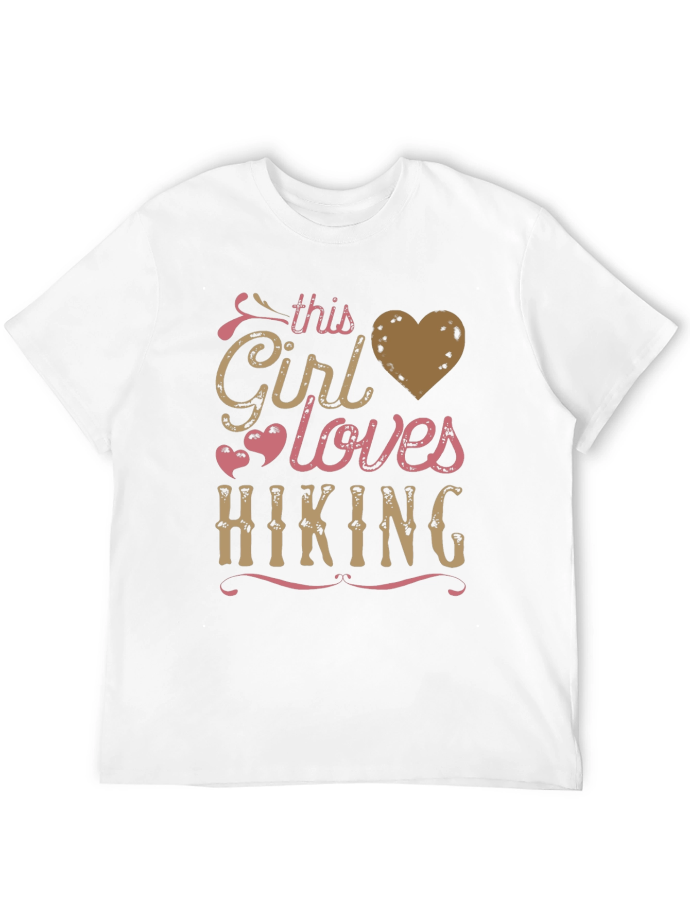 Girl Loves Hiking T-Shirt - Outdoor Adventure