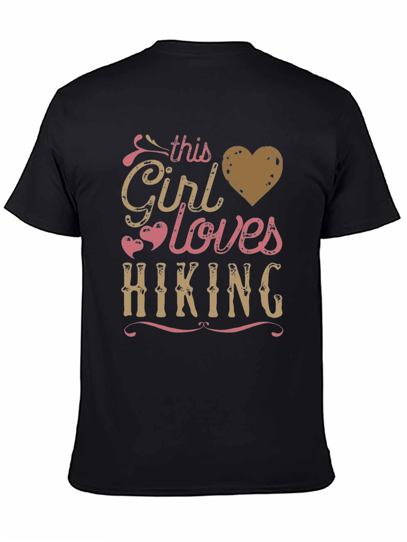 Girl Loves Hiking T-Shirt - Outdoor Adventure