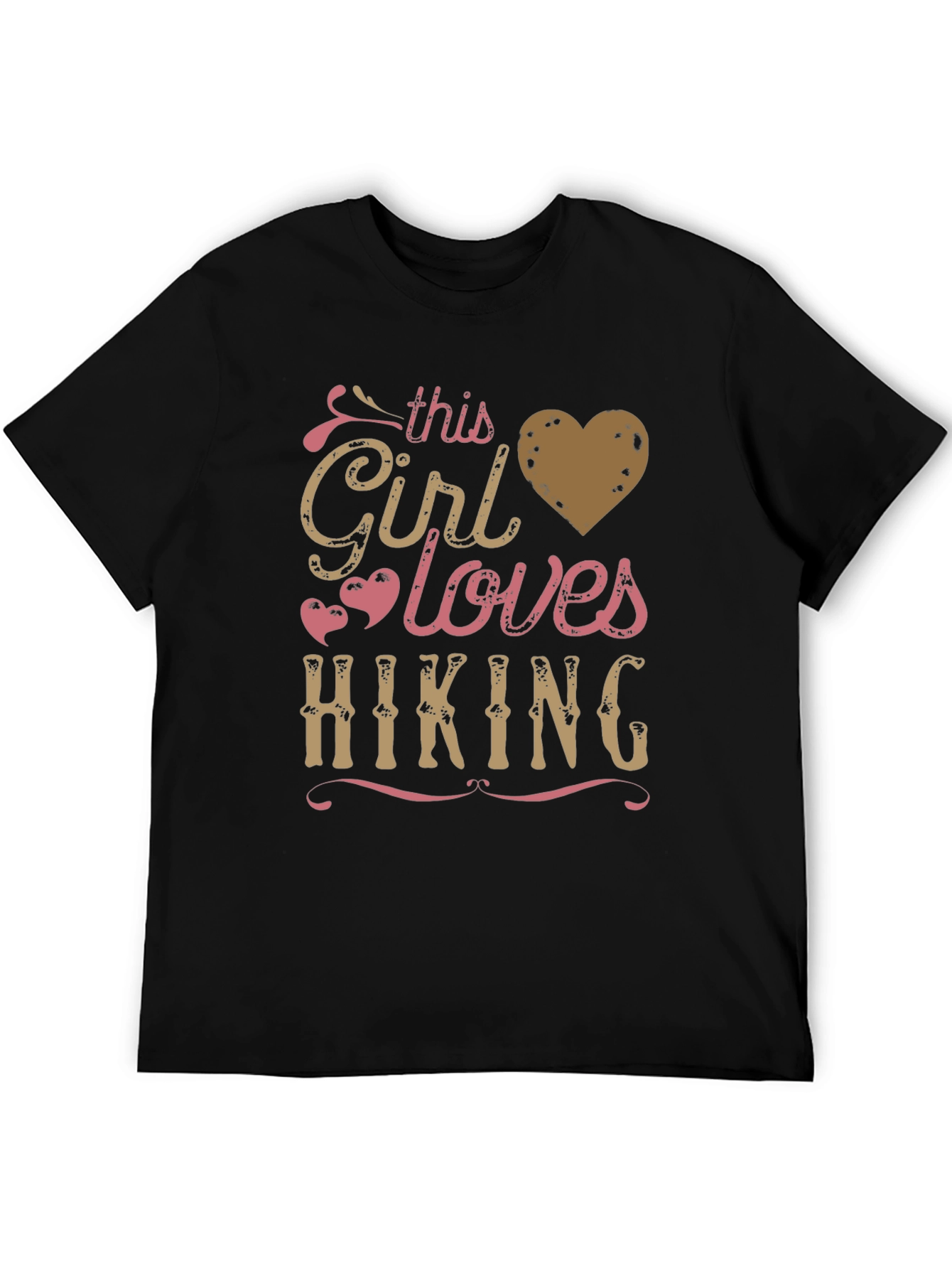 Girl Loves Hiking T-Shirt - Outdoor Adventure