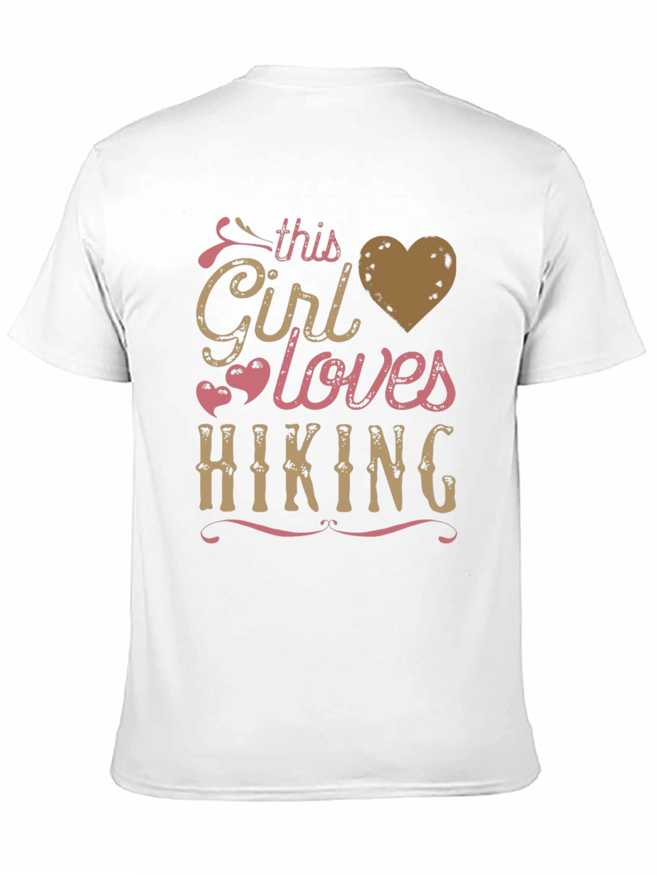 Girl Loves Hiking T-Shirt - Outdoor Adventure