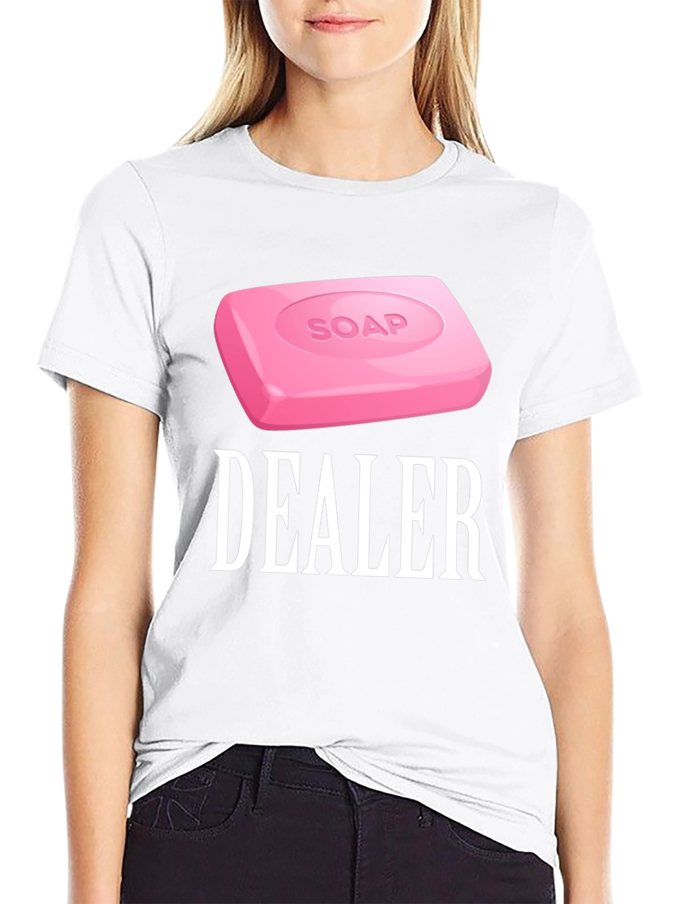 Soap Dealer Graphic T-Shirt - Funny Novelty Tee