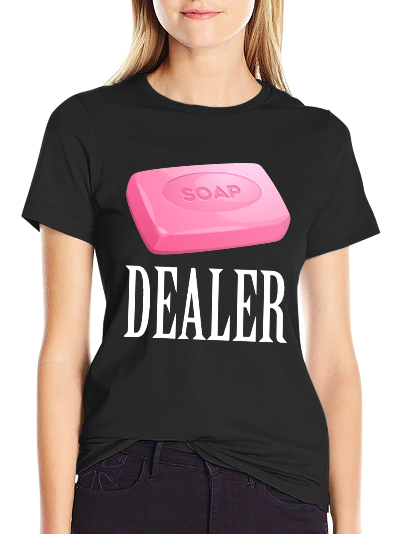 Soap Dealer Graphic T-Shirt - Funny Novelty Tee