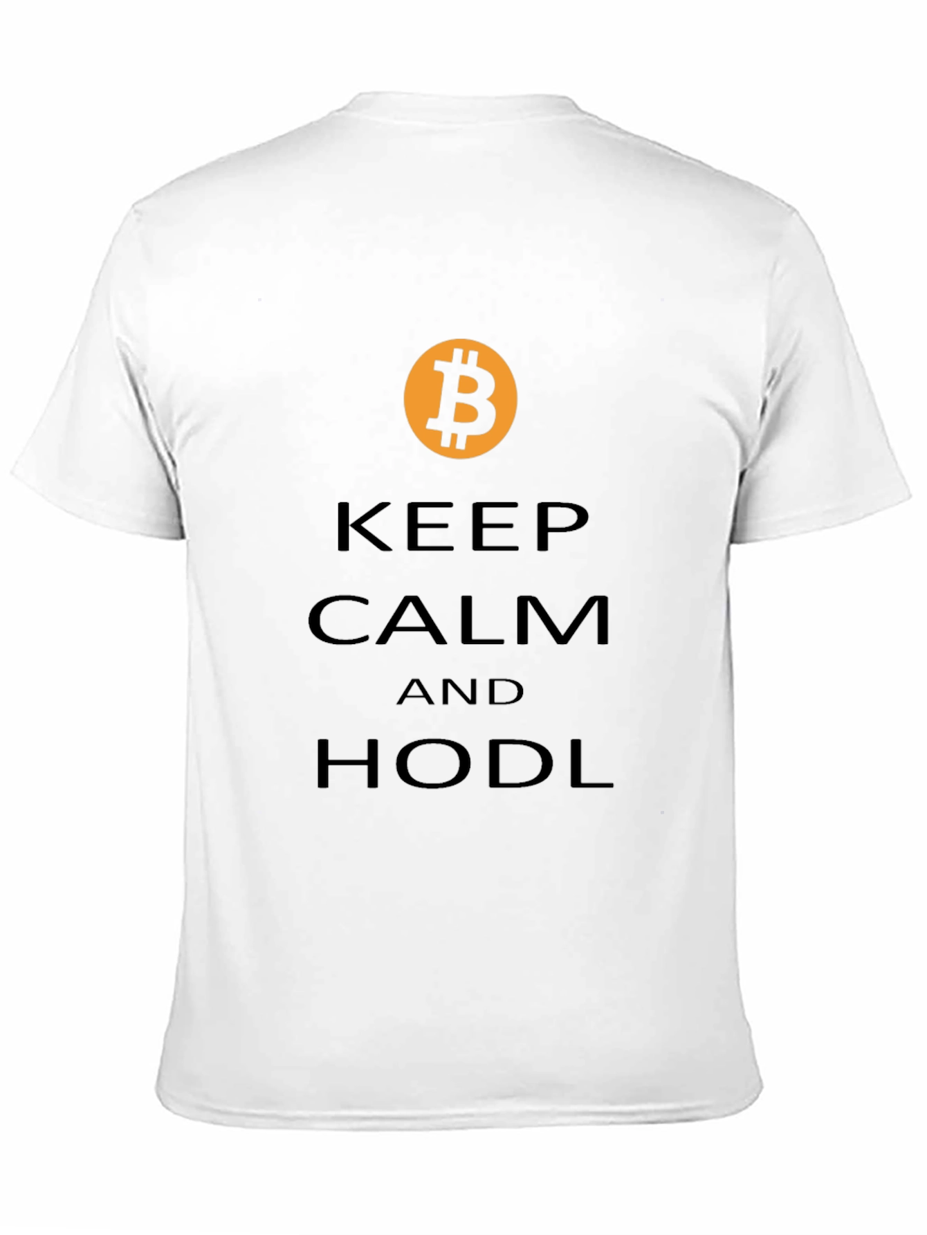 Keep Calm and HODL Bitcoin Graphic T-Shirt