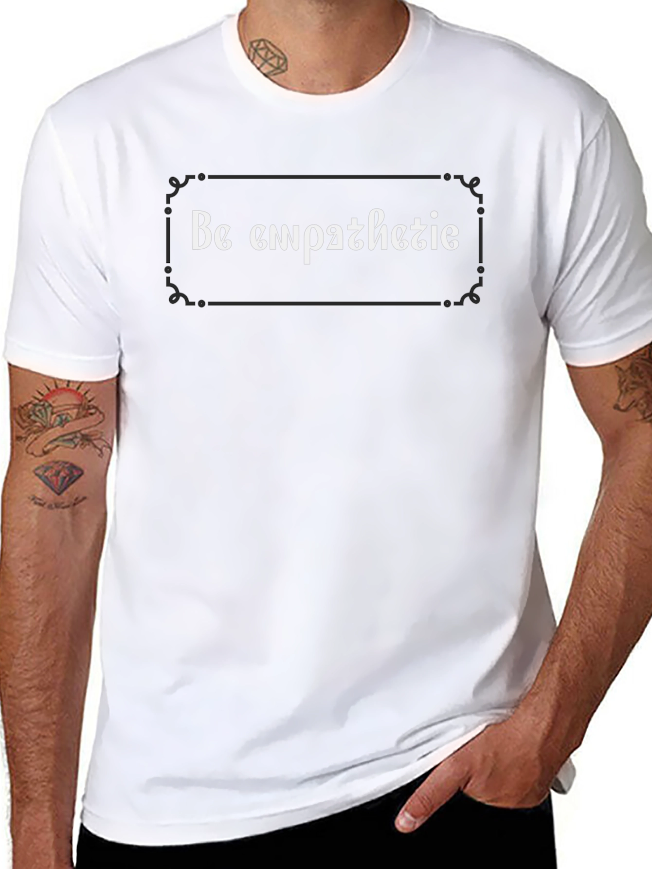 Be Empathetic Graphic T-Shirt - Modern Style