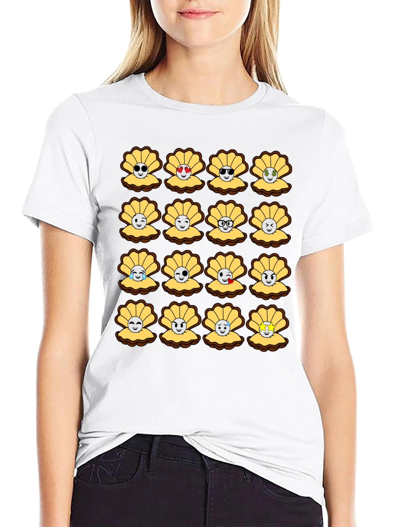 Emoji Seashells T-Shirt