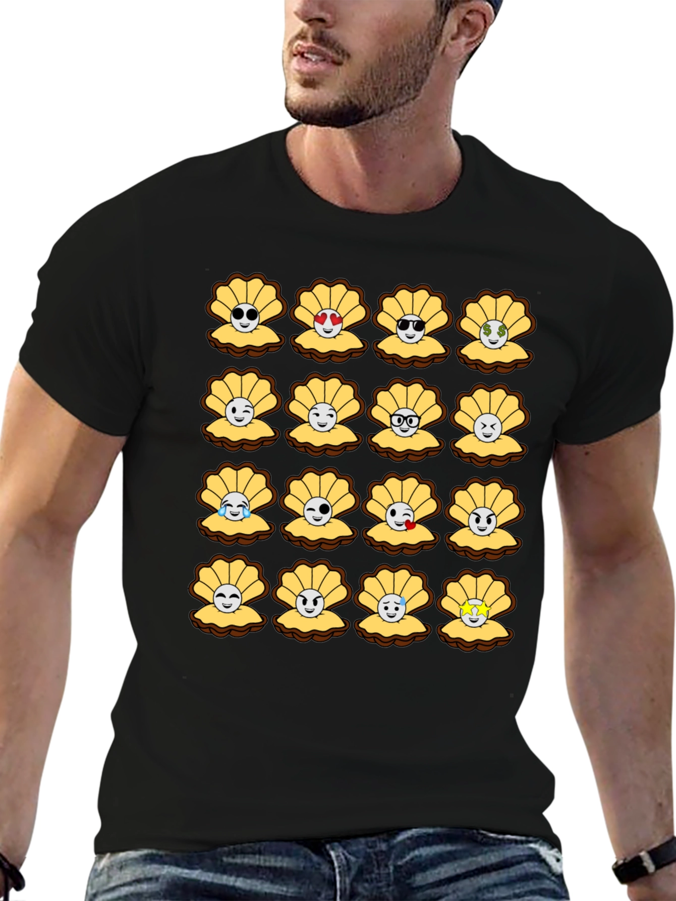 Emoji Seashells T-Shirt