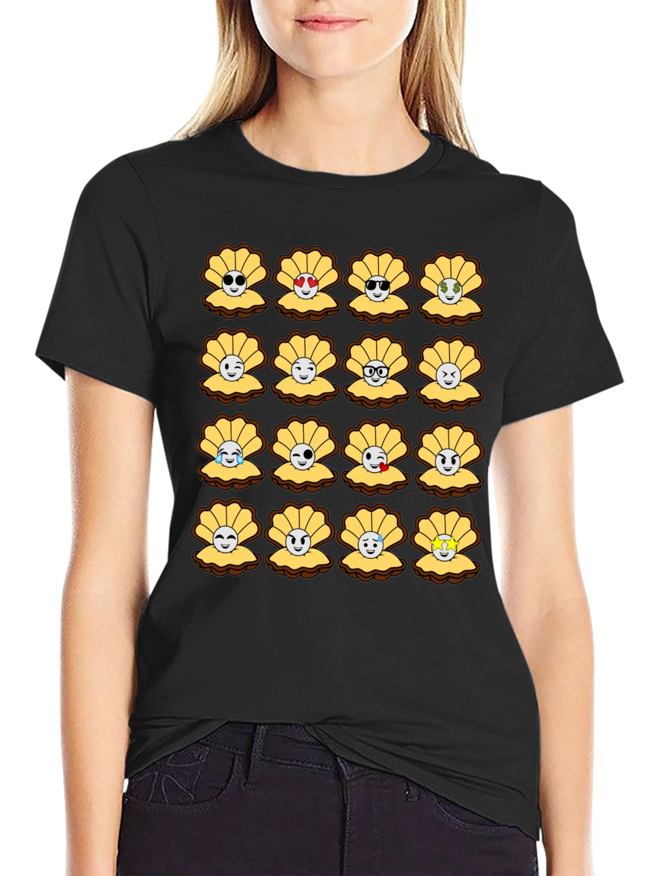 Emoji Seashells T-Shirt