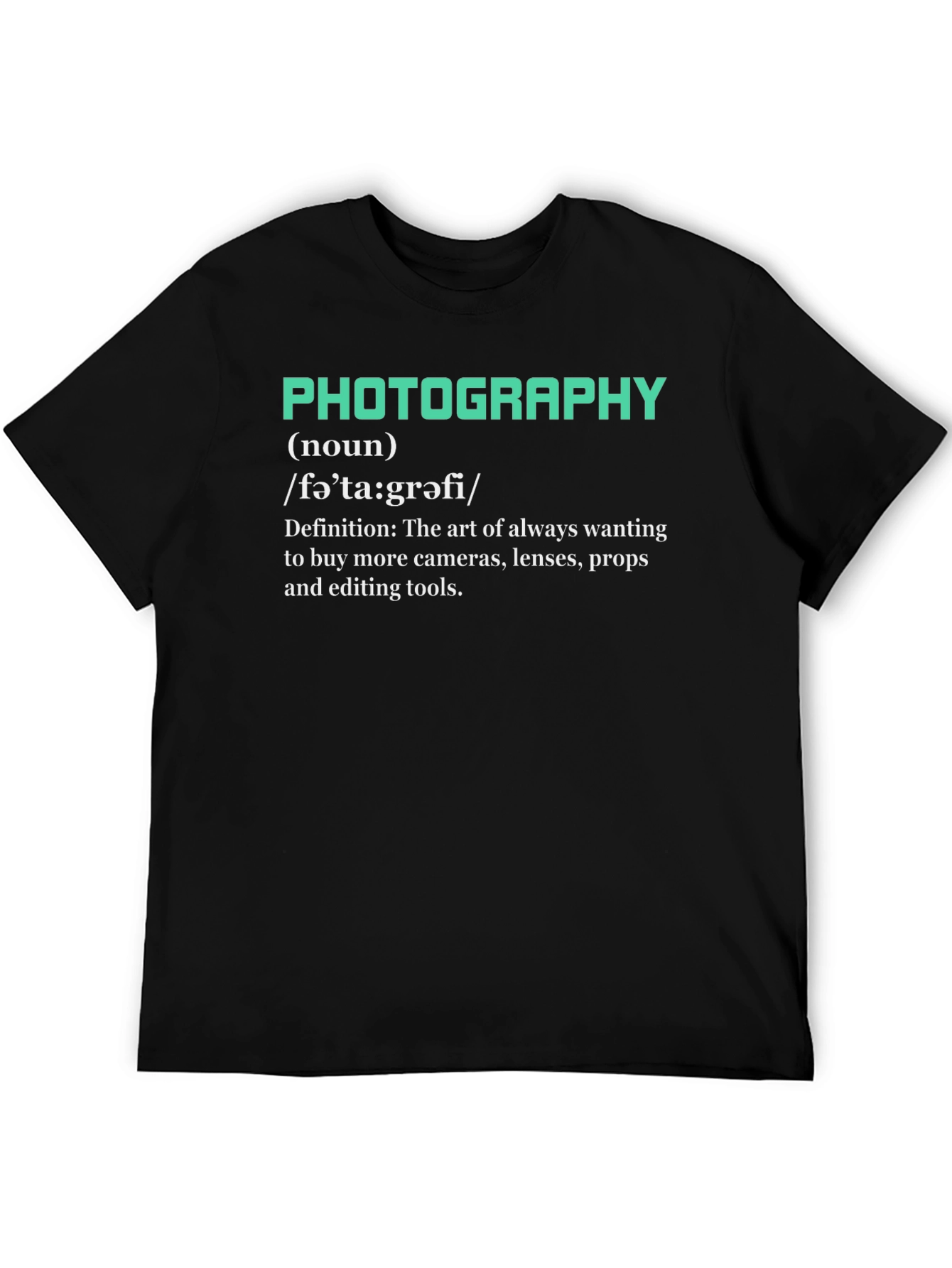 Photography Definition T-Shirt