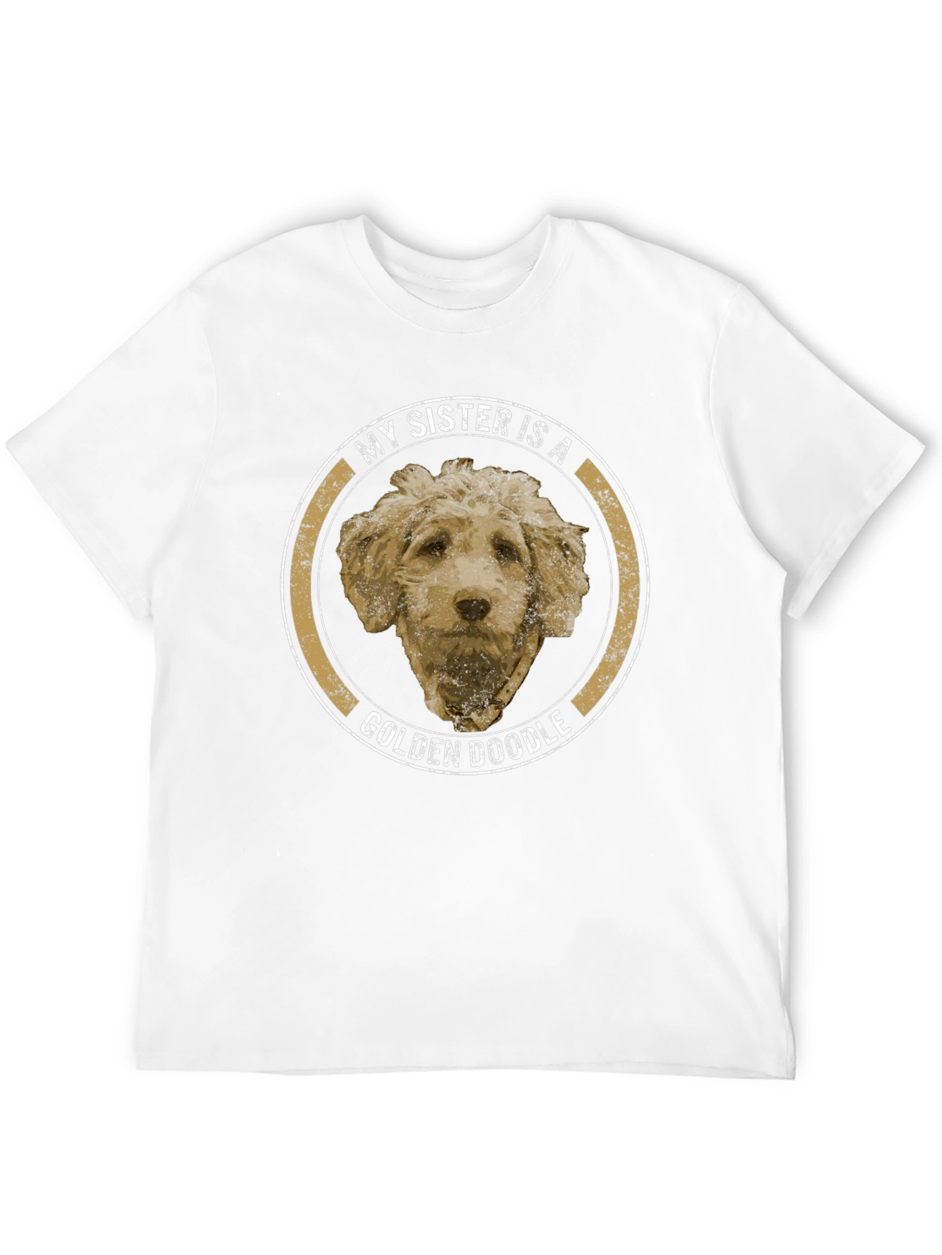 My Sister is a Golden Doodle Graphic T-Shirt
