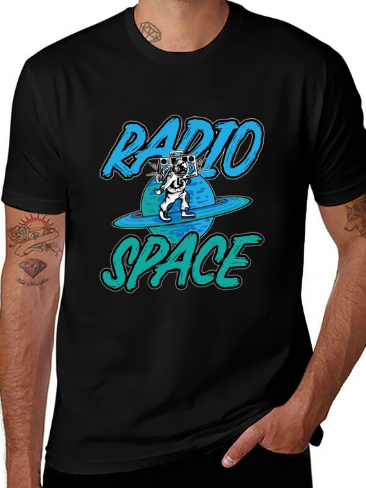 Radio Space T-Shirt - Astronaut Design