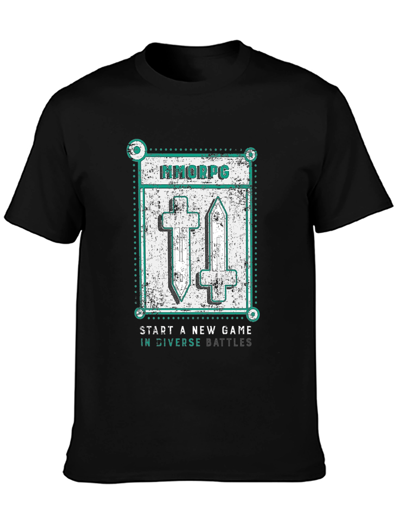 MMORPG Game T-Shirt - Start A New Game