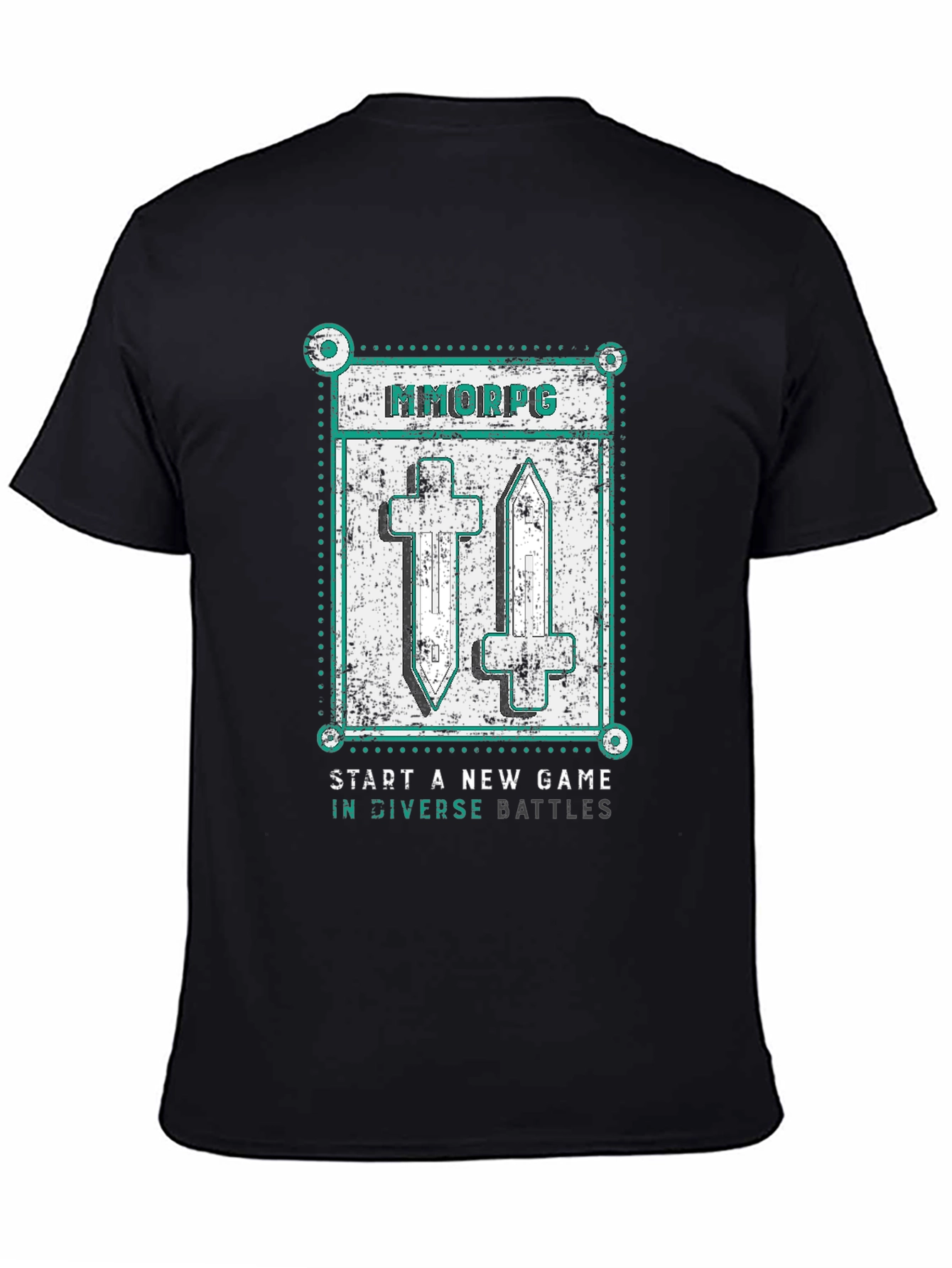 MMORPG Game T-Shirt - Start A New Game