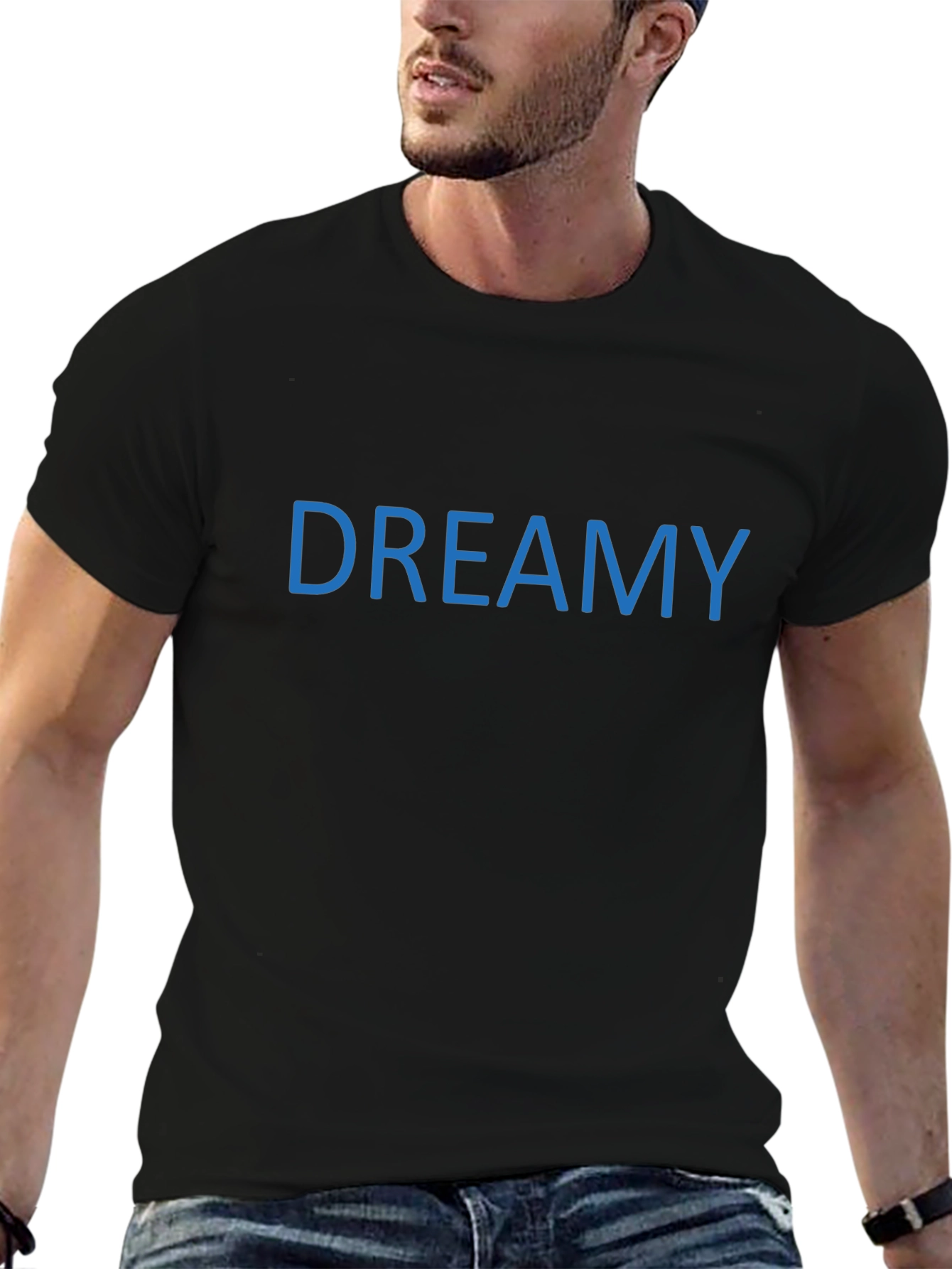 Dreamy Graphic Print Crew Neck T-Shirt