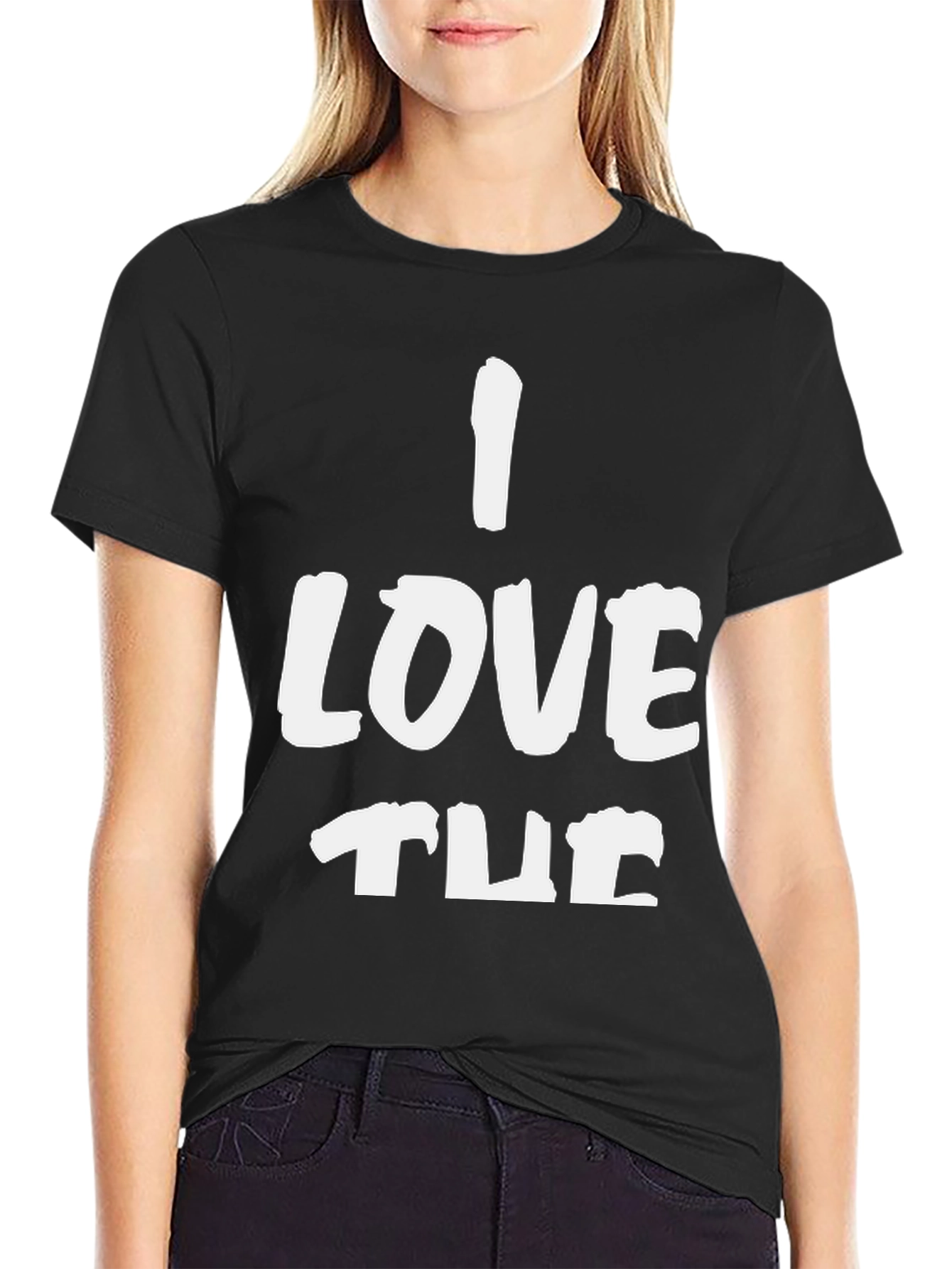 I Love TUC Black Tee Shirt