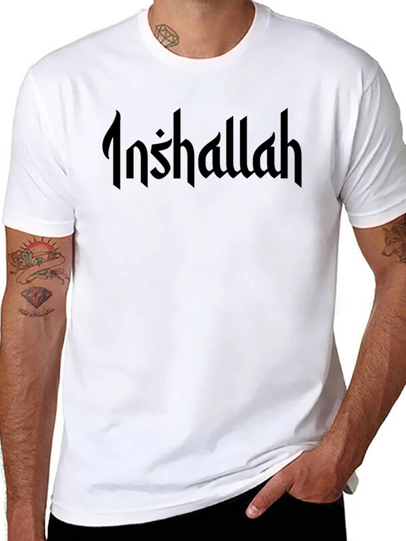 Inshallah T-Shirt - Islamic Inspired Design