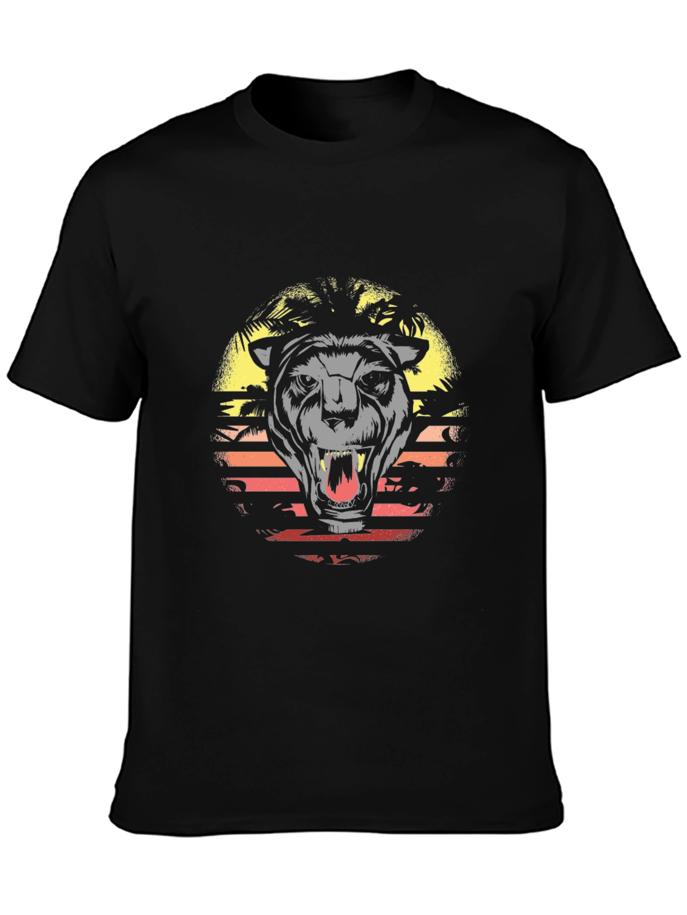 Tropical Panther Graphic Tee