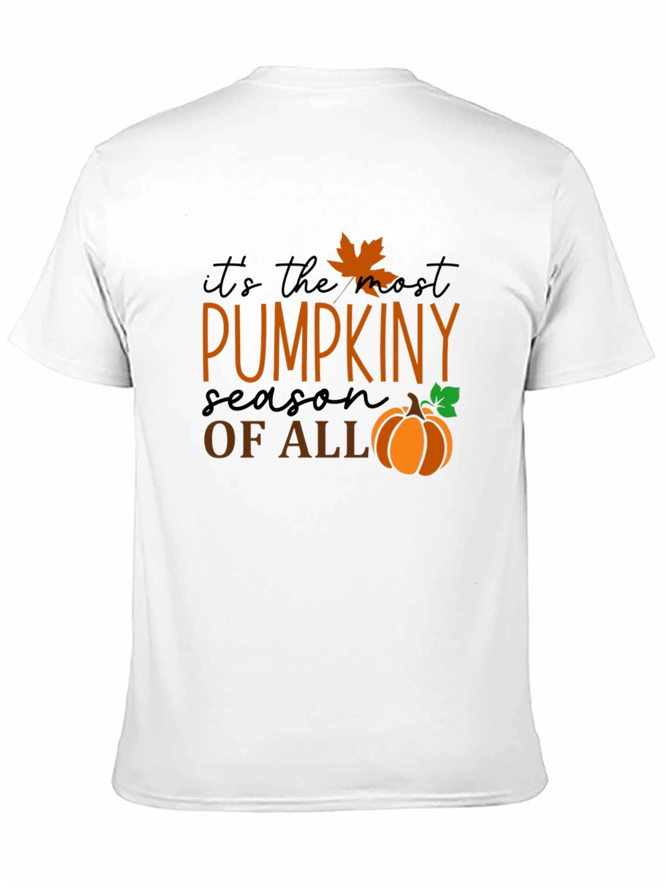 Pumpkin Season Graphic Tee - Black