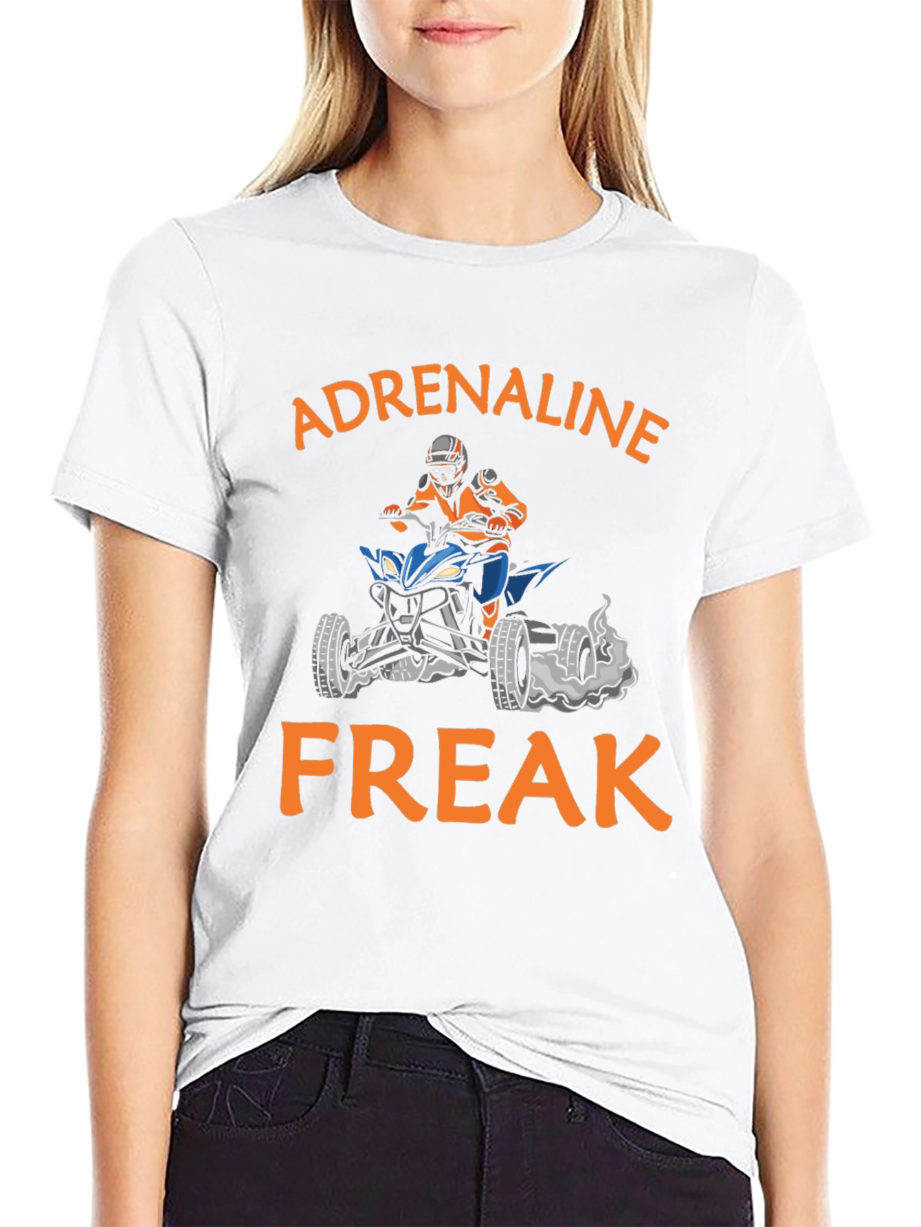 Adrenaline Freak ATV Rider T-Shirt