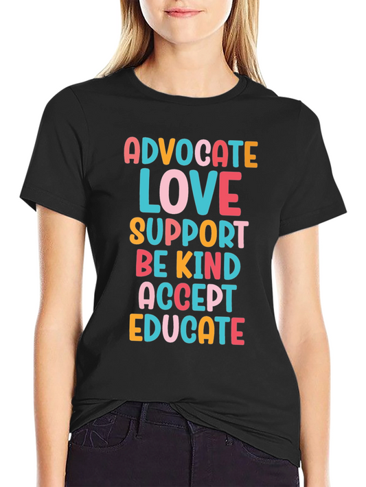 Advocate Love Support T-Shirt