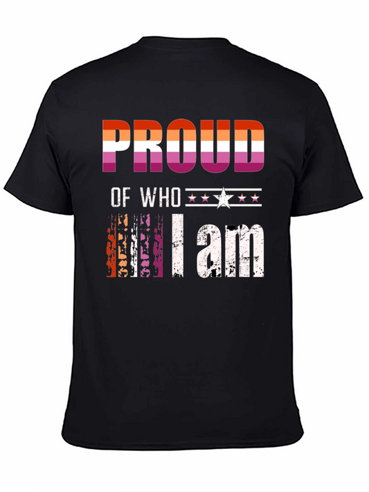 Proud Lesbian Pride T-Shirt - LGBTQ+ Apparel
