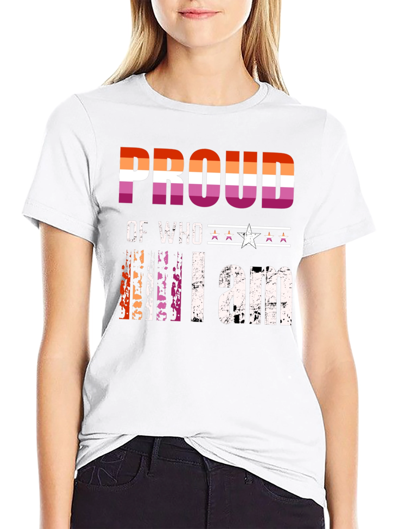 Proud Lesbian Pride T-Shirt - LGBTQ+ Apparel
