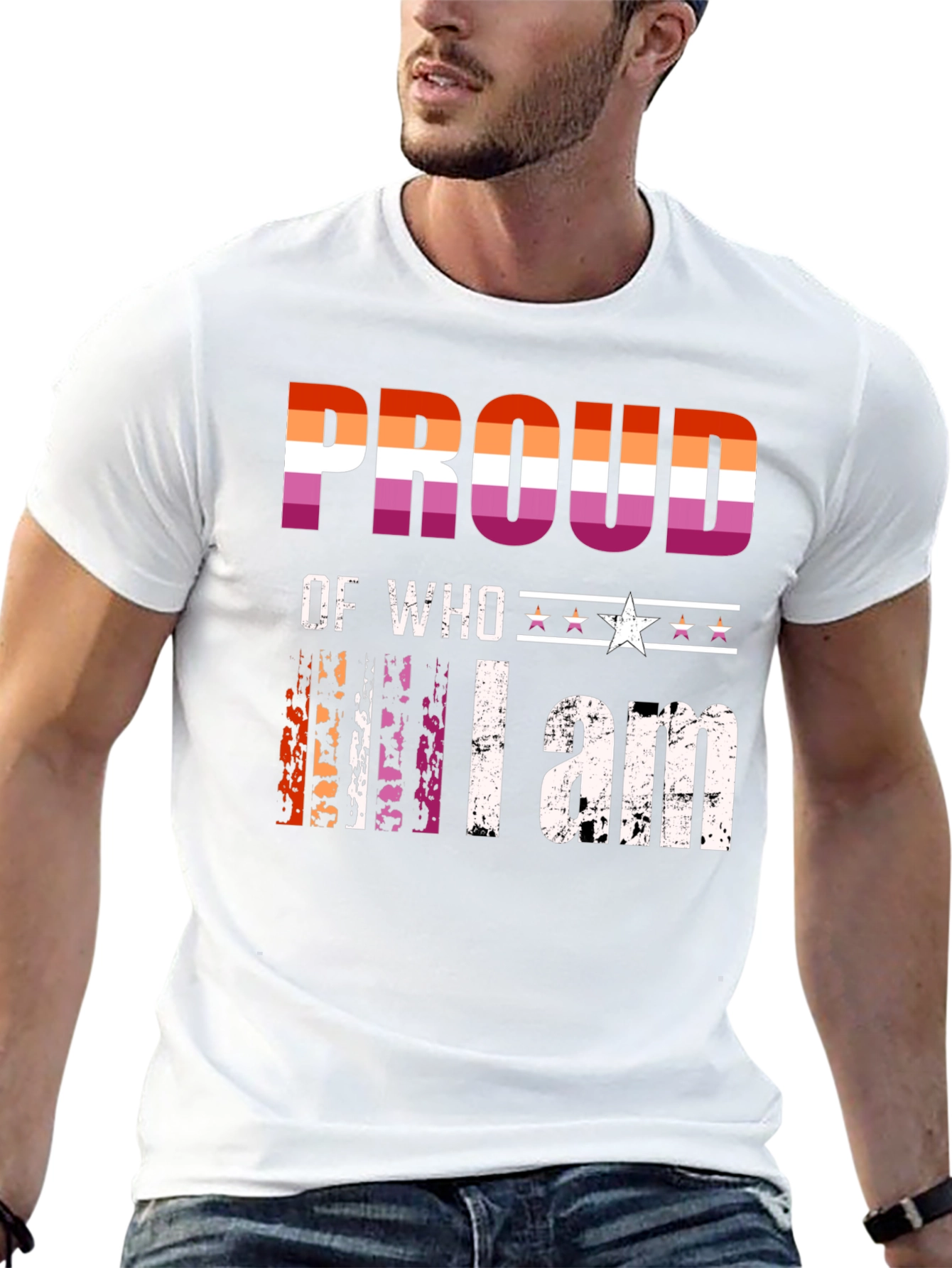 Proud Lesbian Pride T-Shirt - LGBTQ+ Apparel