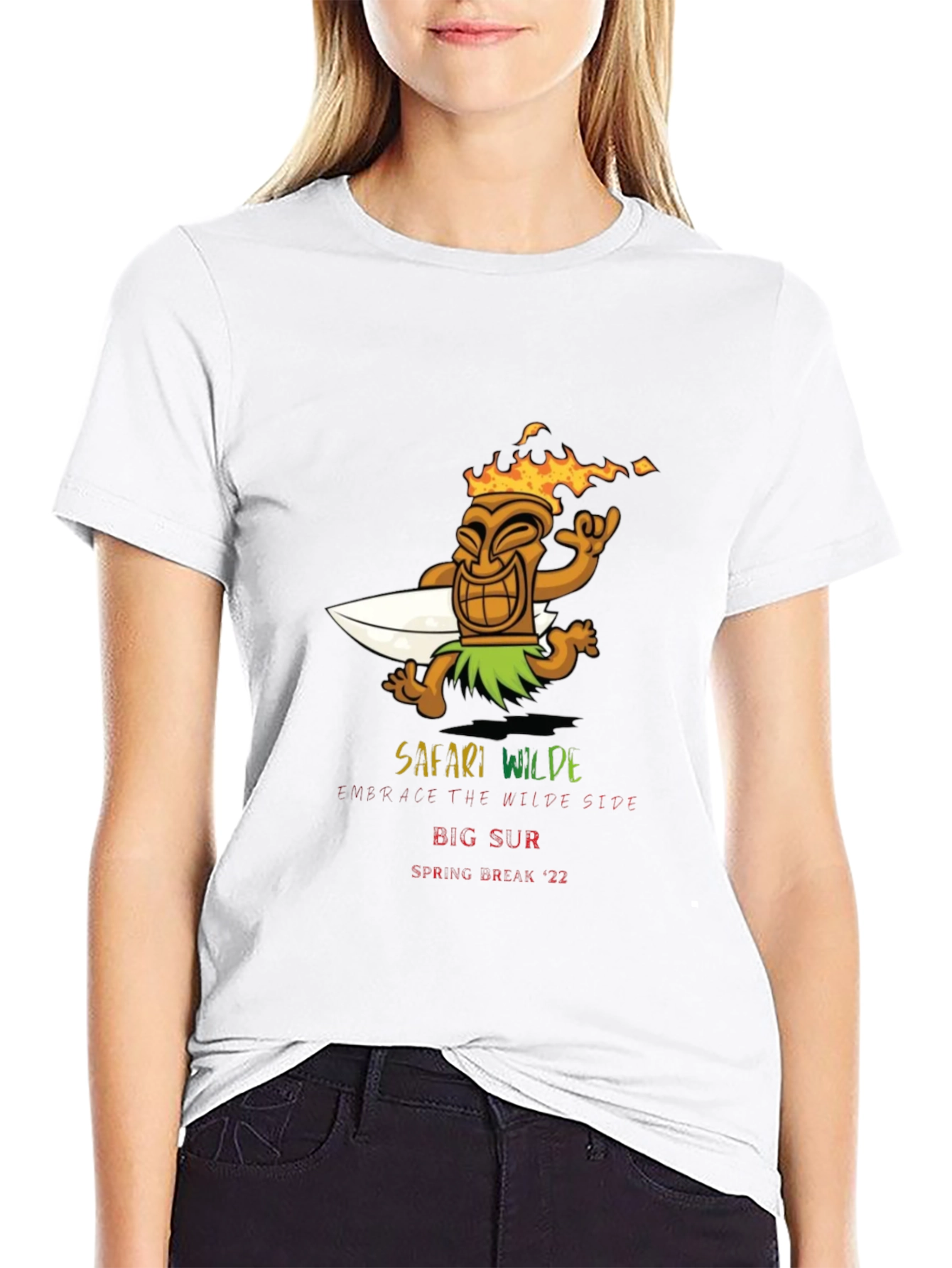 Safari Wilde Tiki Surf T-Shirt
