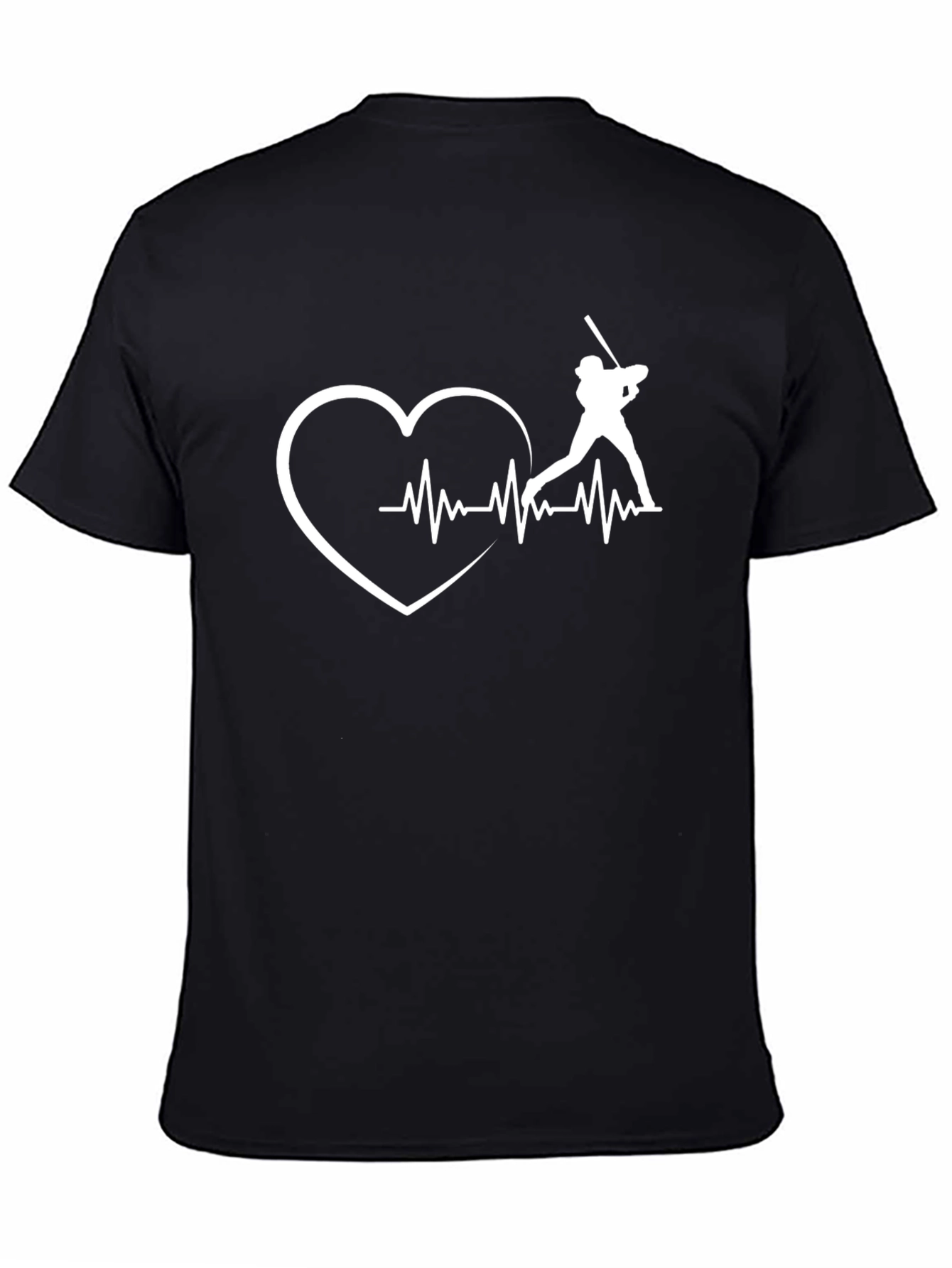 Baseball Heartbeat T-Shirt
