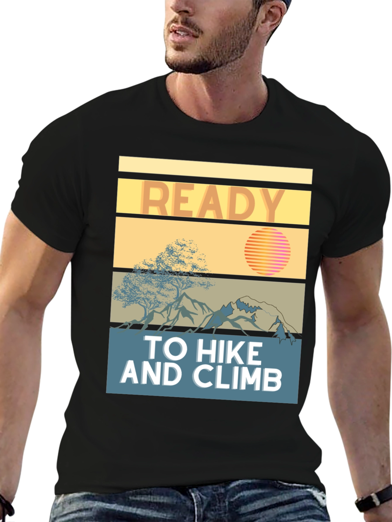Ready to Hike and Climb Graphic Tee