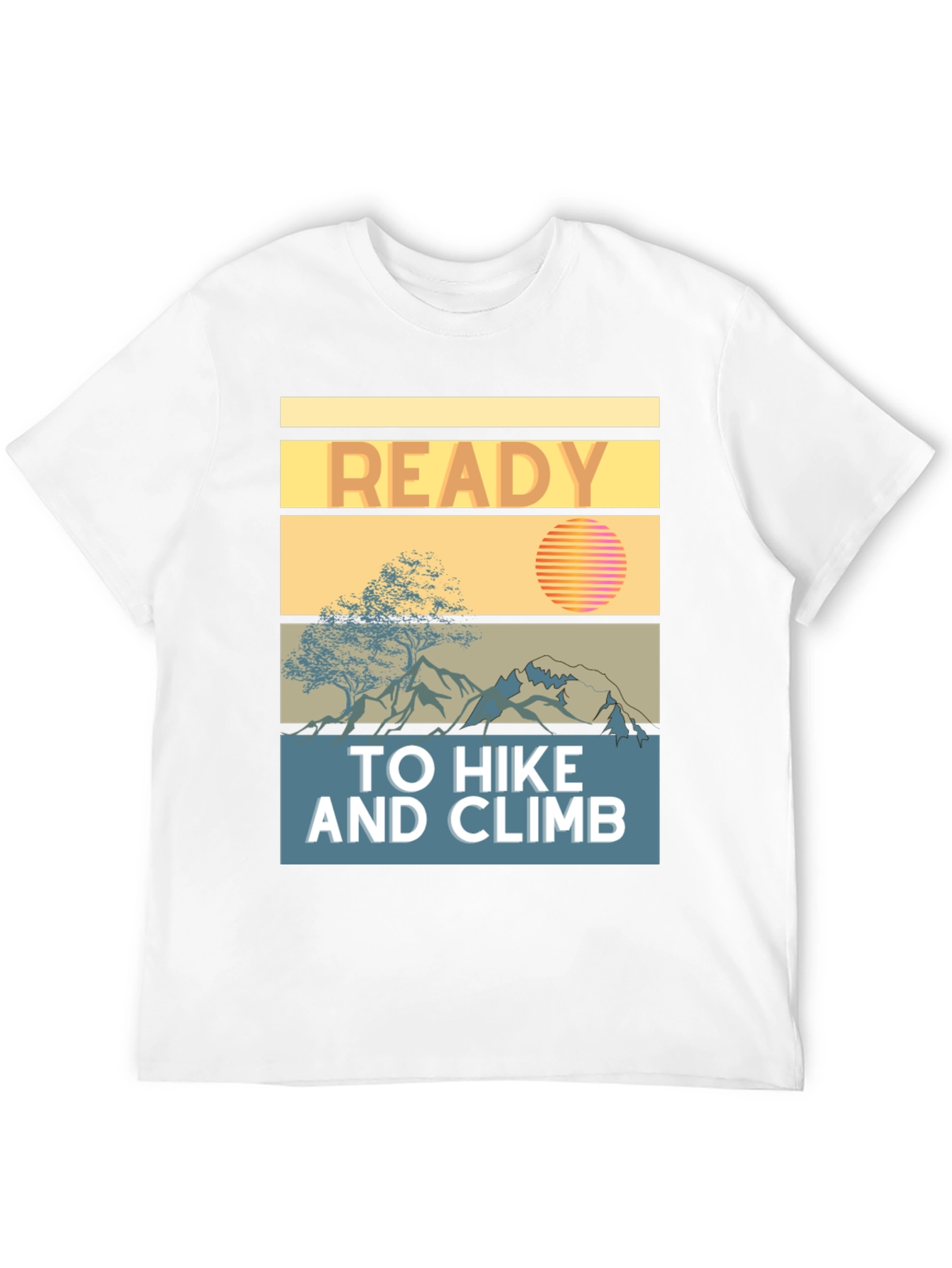 Ready to Hike and Climb Graphic Tee